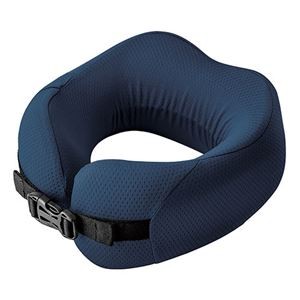 ミヨシ 低反発ネックピロー ネイビー MBZ-TP02／NV