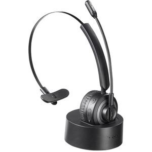 サンワサプライ Bluetoothヘッドセット（ノイズキャンセル機能・充電クレードル付き） MM-BTMH66BK
