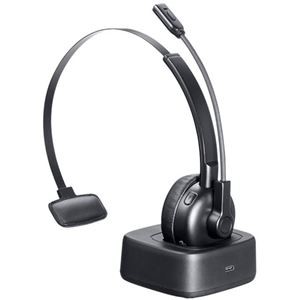 サンワサプライ Bluetoothヘッドセット（単一指向性マイク・充電クレードル付き） MM-BTMH67BK