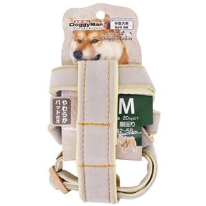 Doggy's Tailor ドッグハーネス M スエードスタイル グレー （犬用品／ハーネス）