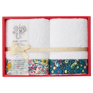 prima rosette using by LIBERTY FABRICS フェイスタオル2P YN 22313312