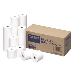 カシオ計算機 ロールペーパー20個入り 58mm×60mm 1箱（20個入） RP-5860-TW