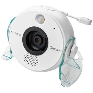 IOデータ AI＆5つのセンサー搭載 ネットワークカメラ Qwatch（クウォッチ） TS-NS410W
