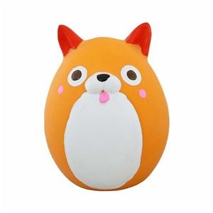 （まとめ）コロッとぷにぷにズーズー キツネ （犬用玩具） 【×5セット】