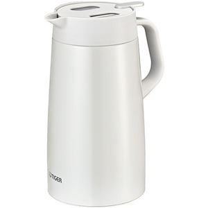 【訳あり・在庫処分】タイガー魔法瓶 ステンレスポット 1.6L ホワイト PWO-A160W 1個