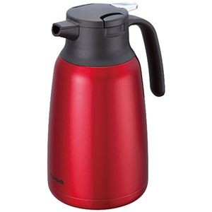 ピーコック ステンレス卓上ポット1.5l レッド 2156-087