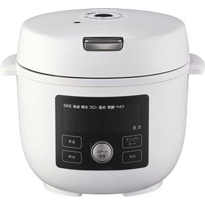 タイガー 電気圧力鍋 マットホワイト C5127116