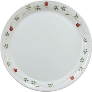 香蘭社 ローズリング 24cmリムプレート C5111029