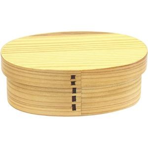 山中塗 食洗機対応曲げわっぱお弁当箱 Sサイズ C5118040