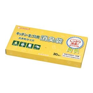 （まとめ） マルアイ 消臭袋 キッチン・生ゴミ用BOX 【×3セット】