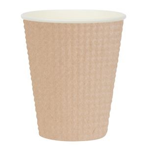 （まとめ） サンナップ エンボスカップ未晒し 40個入 【×3セット】