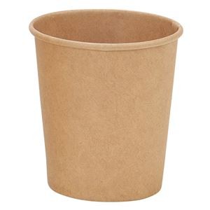 （まとめ） サンナップ 未晒しペーパーカップ100個入 【×5セット】