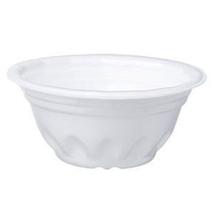 （まとめ） サンナップ ドンブリ 白色 12cm 50個 【×5セット】