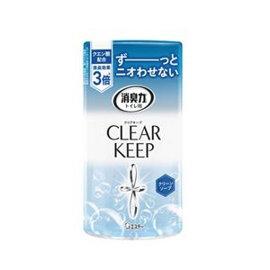 （まとめ） エステー トイレの消臭力 クリアキープ クリーンソープ 【×5セット】