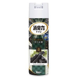（まとめ） エステー トイレの消臭力スプレー 炭と白檀の香り 【×5セット】