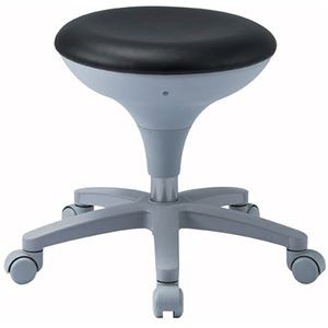 東洋工芸 ワーキングスツール WS020シリーズ ブラック WS020-VBK (組立品)