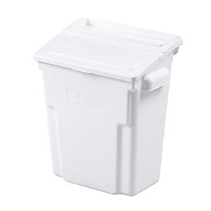 サンワサプライ 3段式ワゴン用蓋付きサイドBOX 大 ホワイト CART-FA3ST1W