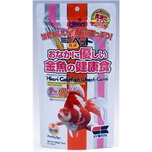 （まとめ）キョーリン ミニペット 胚芽 200g 金魚用フード 【×10セット】