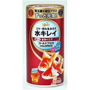 （まとめ）キョーリン ゴールドプロス 50g 金魚用フード 【×10セット】
