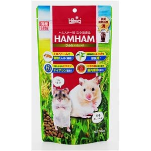 （まとめ）キョーリン ひかり ハムハム 100g ハムスターフード 【×10セット】