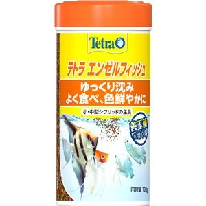 （まとめ）テトラ エンゼルフィッシュ 100g 熱帯魚用フード 【×2セット】
