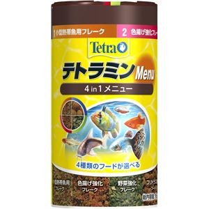 （まとめ）テトラミン メニュー 95g 熱帯魚用フード 【×2セット】