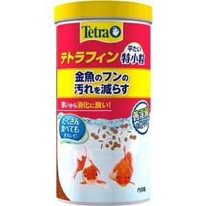 （まとめ）テトラフィン 平たい特小粒 275g 金魚用フード 【×2セット】