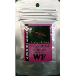 （まとめ）チェリーシュリンプペレット育成・色揚げ用 熱帯魚用フード 【×3セット】