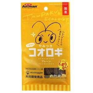 （まとめ）ドギーマンハヤシ 小動物のやみつきコオロギ プレーン 25g 小動物用おやつ 【×10セット】