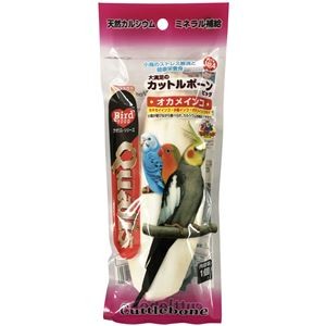 （まとめ）クオリス カットルボーンビッグ 1個 鳥エサ 【×10セット】