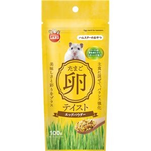 （まとめ）マルカン ハムスタースナック 卵テイスト エッグパウダー 100g ハムスターフード 【×5セット】
