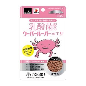 （まとめ）トレビオ ウーパールーパーのエサ25g 爬虫類・両生類フード 【×10セット】