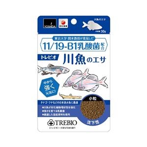 （まとめ）トレビオ 川魚のエサ 30g 川魚用フード 【×10セット】