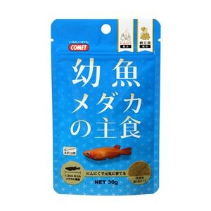 （まとめ）幼魚メダカの主食 30g 川魚用フード 【×10セット】