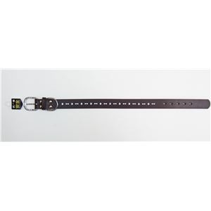 リフレクトレザーカラー #30 ブラウン 犬具／首輪 リフレクトレザーカラー #30 ブラウン 犬具／首輪