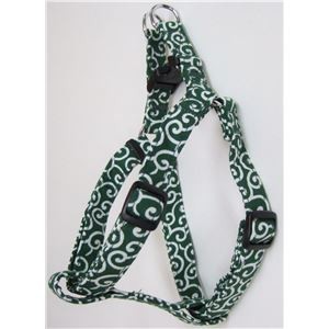 コットンカラクサハーネス #20 グリーン 犬具／ハーネス コットンカラクサハーネス #20 グリーン 犬具／ハーネス