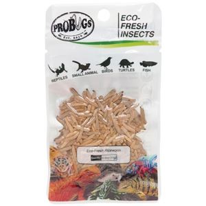 （まとめ）プロバグス ライスワーム 15g 爬虫類・両生類フード 【×5セット】