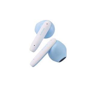 エレコム 完全ワイヤレスBluetoothヘッドホン マカロンブルー LBT-TWS17CSBU