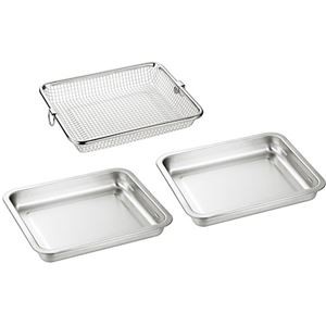 よこやま 燕熟の技 バット2枚＆角ザル EJBZ-600