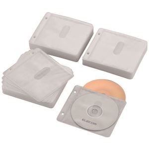 エレコム BD・DVD・CD追加用ポケットCCD-NBWB240WH