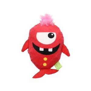 （まとめ）ループ スモル カラフルモンスター レッド 犬用玩具【×5セット】