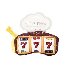 （まとめ）ループ スモル カジノ スロット 犬用玩具【×5セット】