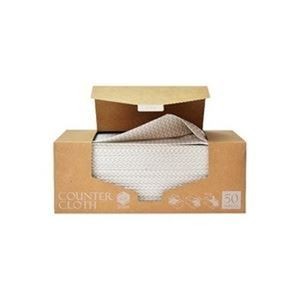 【まとめ】ストリックスデザイン カウンタークロス ボックス べージュ50枚【×3セット】