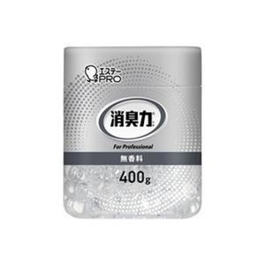 【まとめ】 エステー 消臭力 業務用 ビーズ 本体 400g 無香料 【×5セット】