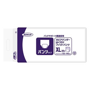 ネピアテンダーはくだけフィットパンツXL4P