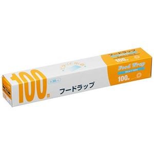 (まとめ) フードラップ30cm×100m 【×5セット】