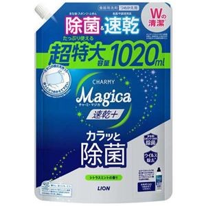 (まとめ) Magica速乾+シトラスミントつめかえ1020mL 【×2セット】