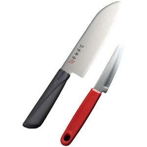 切味革命21 三徳包丁＆フルーツナイフ K20384717