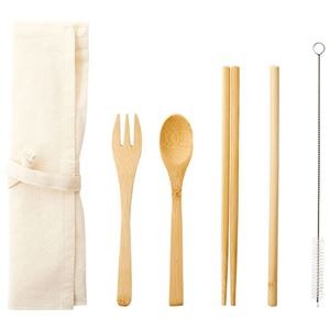 【5点セット×5セット】 カトラリーセット バンブータイプ 22456609X5