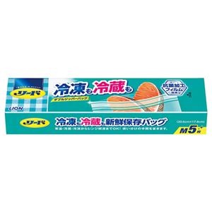 【20個セット】 リード冷凍も冷蔵も新鮮保存バッグM 22451809X20